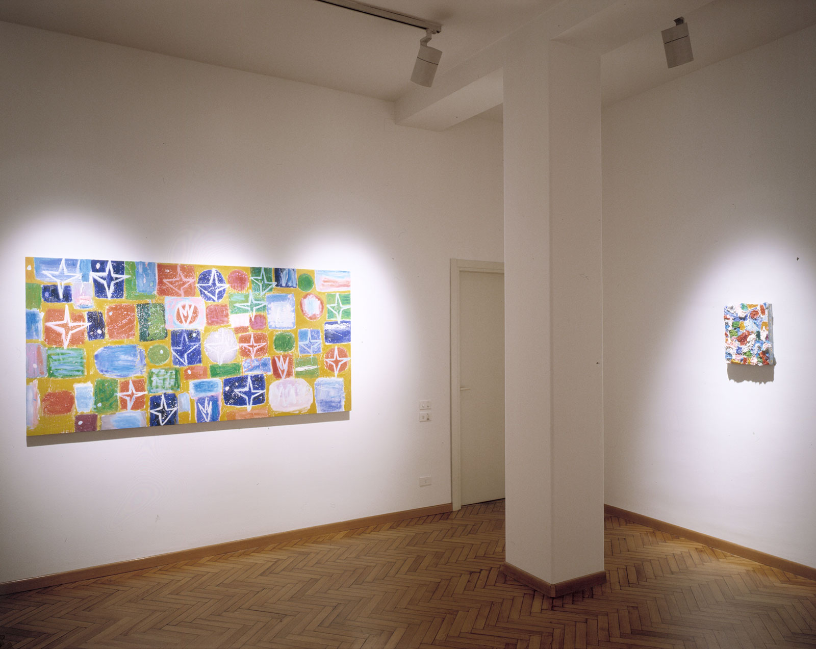 Nicola De Maria - Cardi Gallery Milan 2006 - Installation views