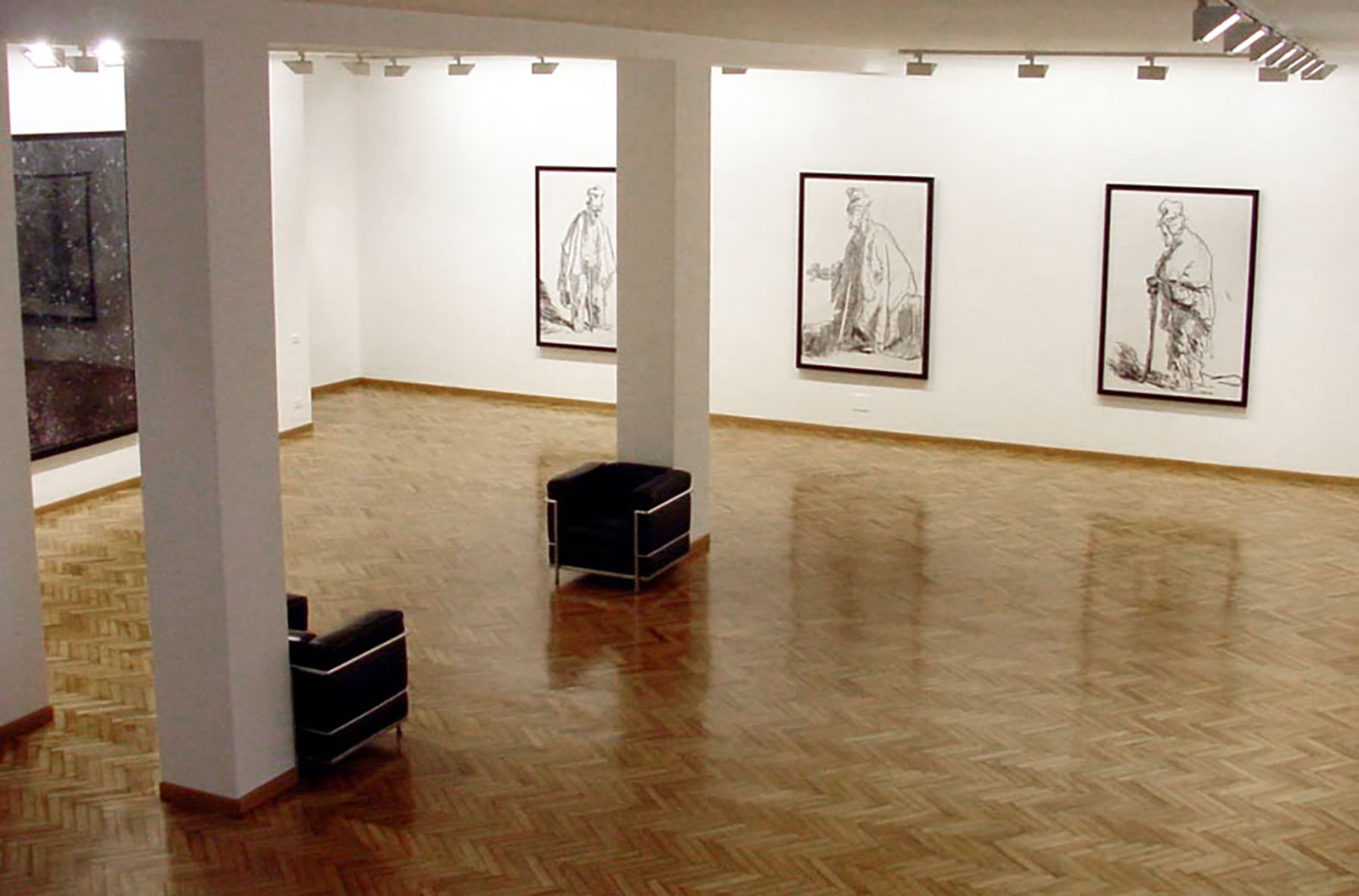 Vik Muniz - Cardi Gallery Milan 2002 - Installation views