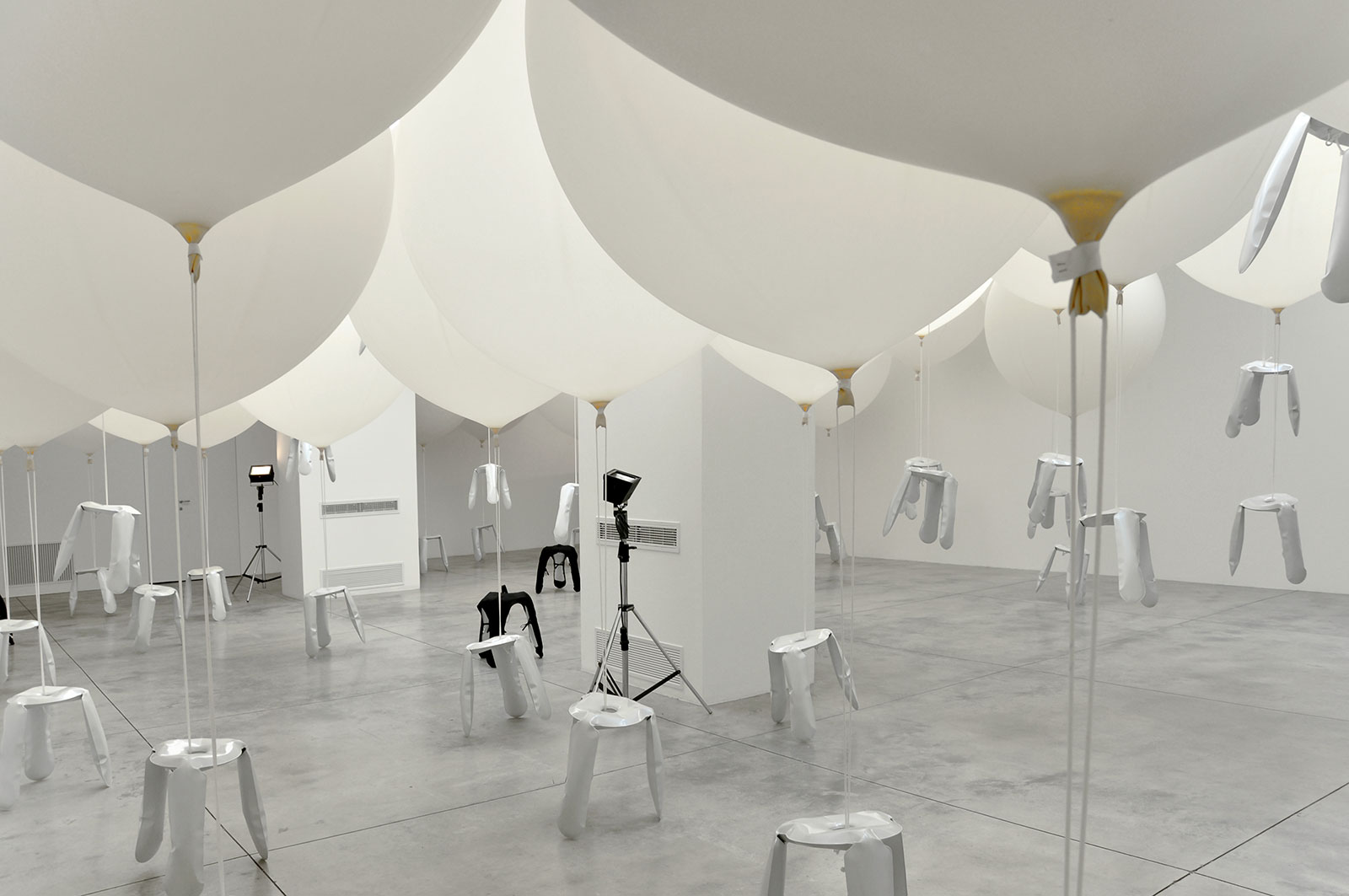 Oskar Zieta - Cardi Gallery Milan 2011 - Installation views