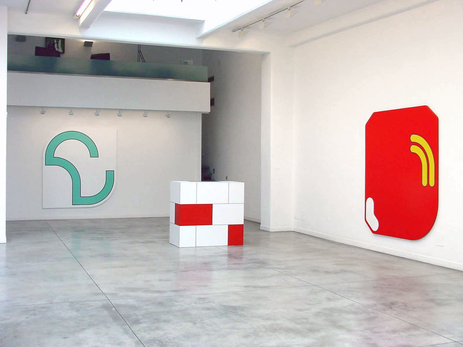 Greg Bogin - Cardi Gallery Milan 2003 - Installation views