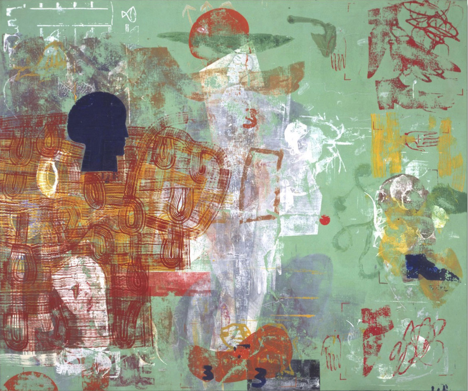 Mimmo Paladino - Untitled, 1998