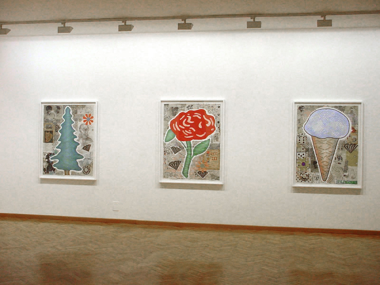 Spirit of drawing - Cardi Gallery Milan 2003 - Installation views