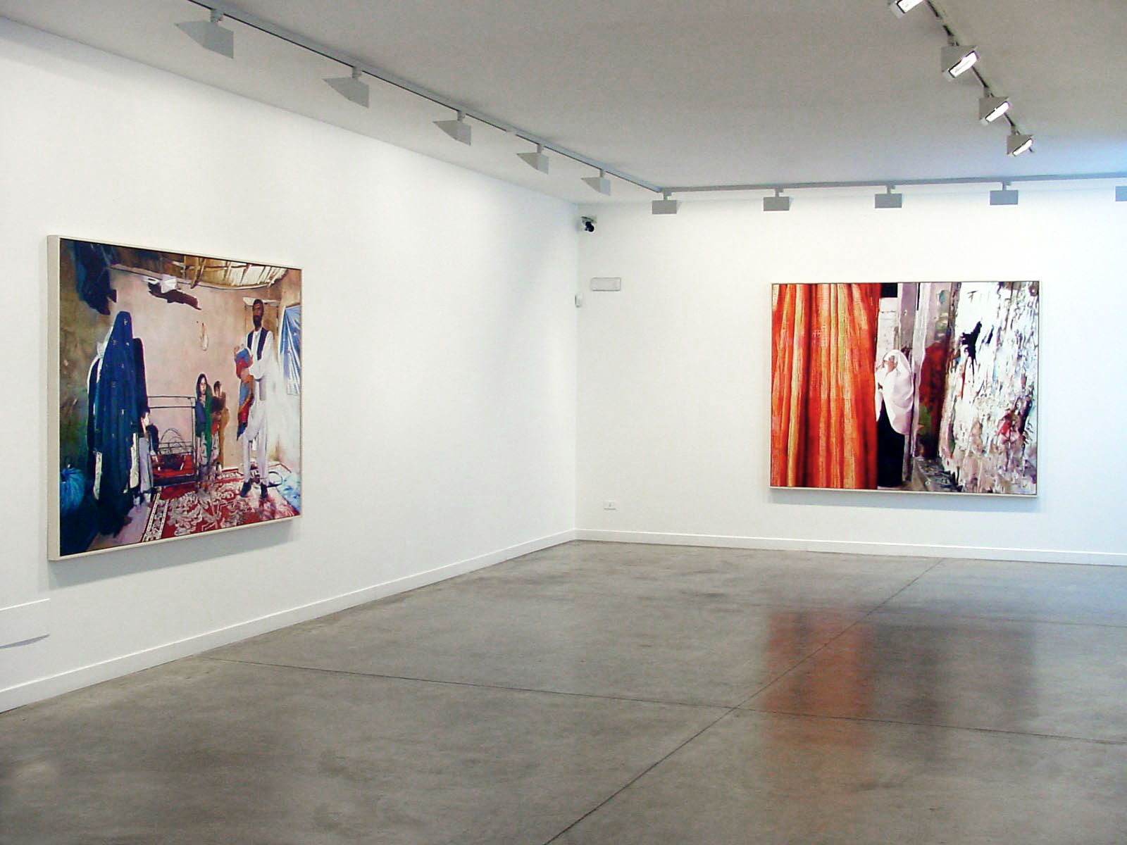 Malcolm Morley - Cardi Gallery Milan 2003 - Installation views