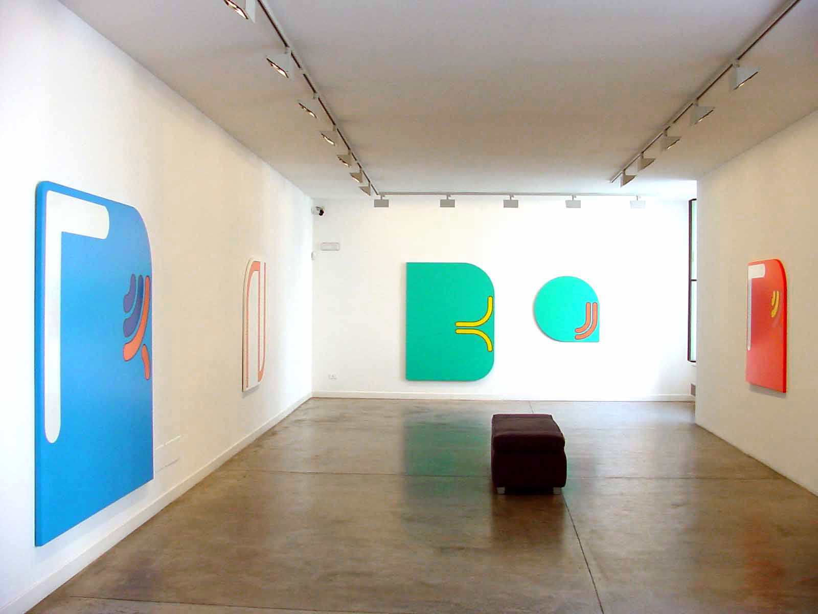 Greg Bogin - Cardi Gallery Milan 2003 - Installation views