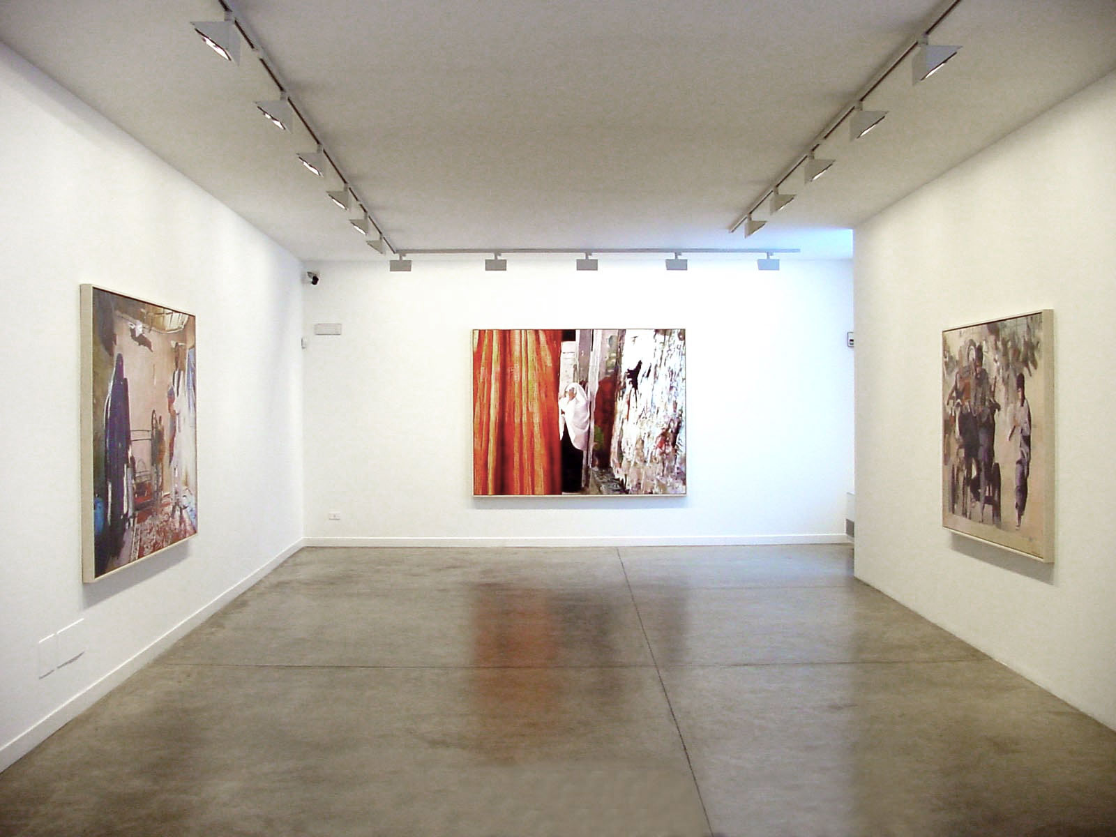 Malcolm Morley - Cardi Gallery Milan 2003 - Installation views