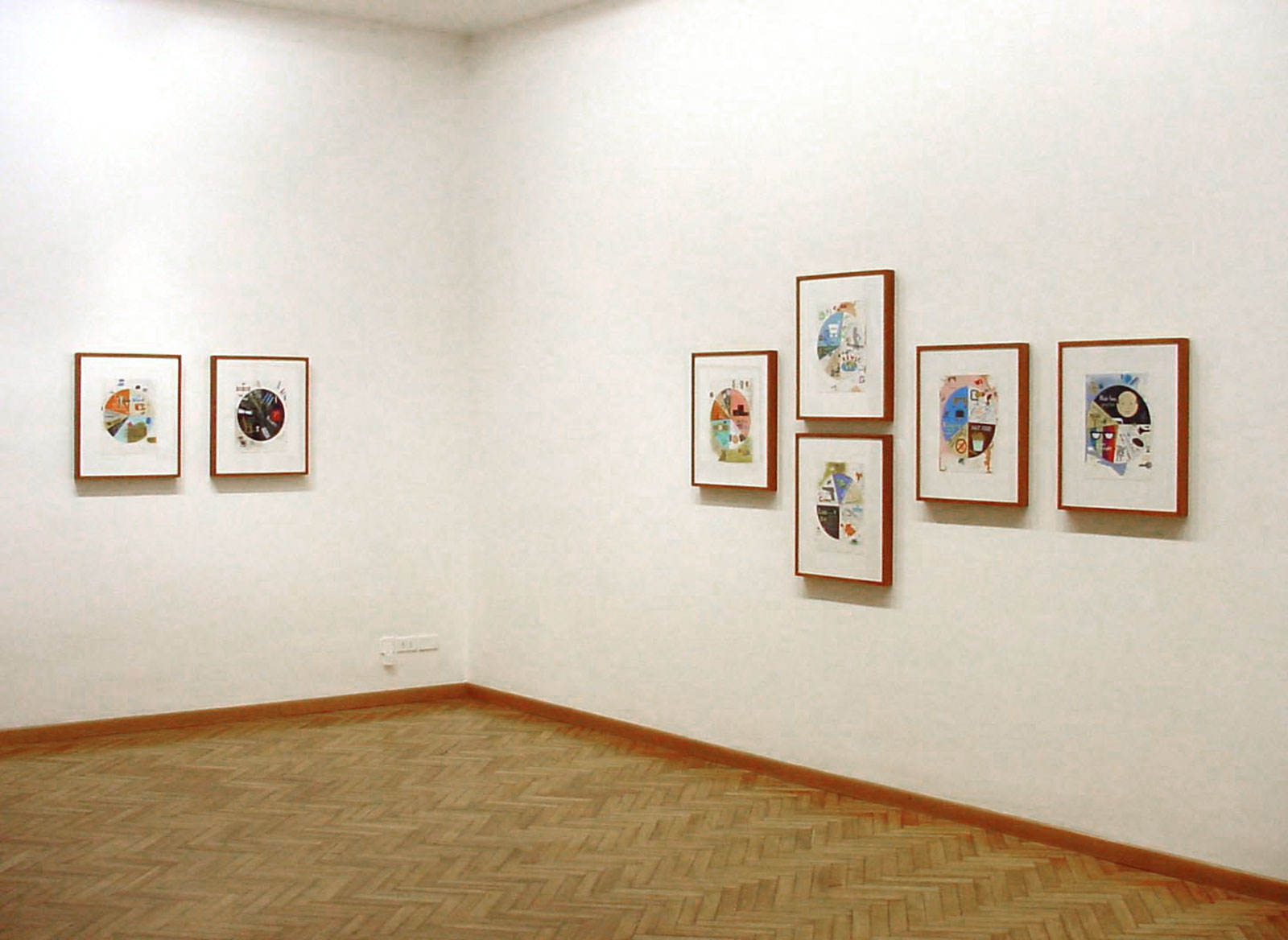 Spirit of drawing - Cardi Gallery Milan 2003 - Installation views