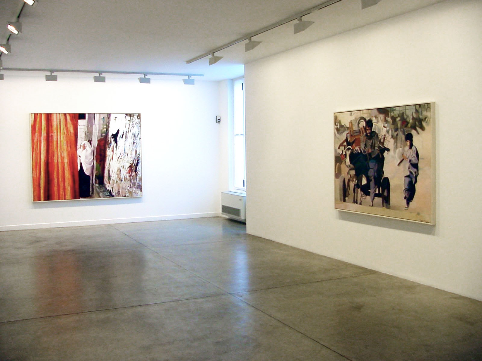 Malcolm Morley - Cardi Gallery Milan 2003 - Installation views
