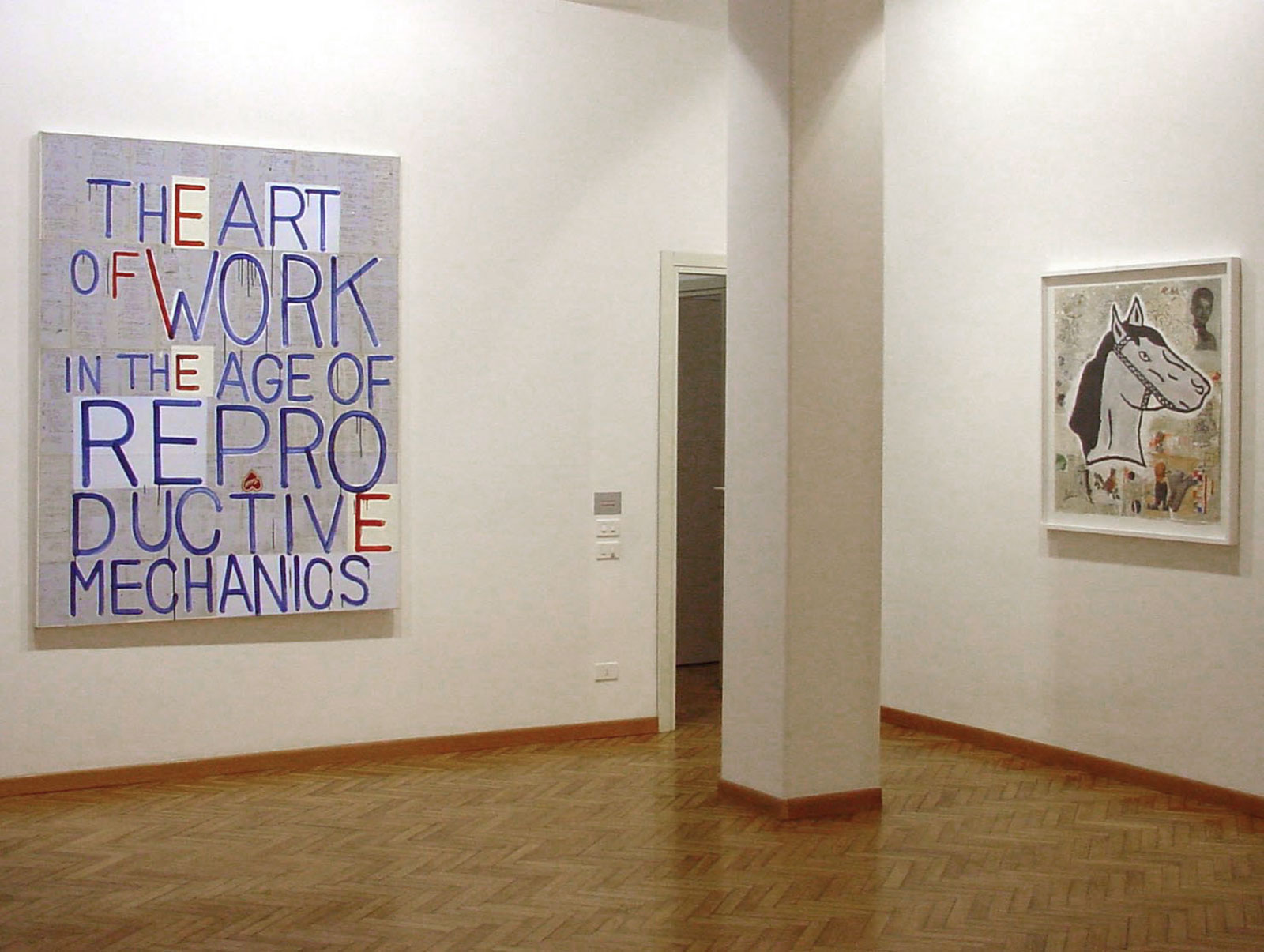 Spirit of drawing - Cardi Gallery Milan 2003 - Installation views