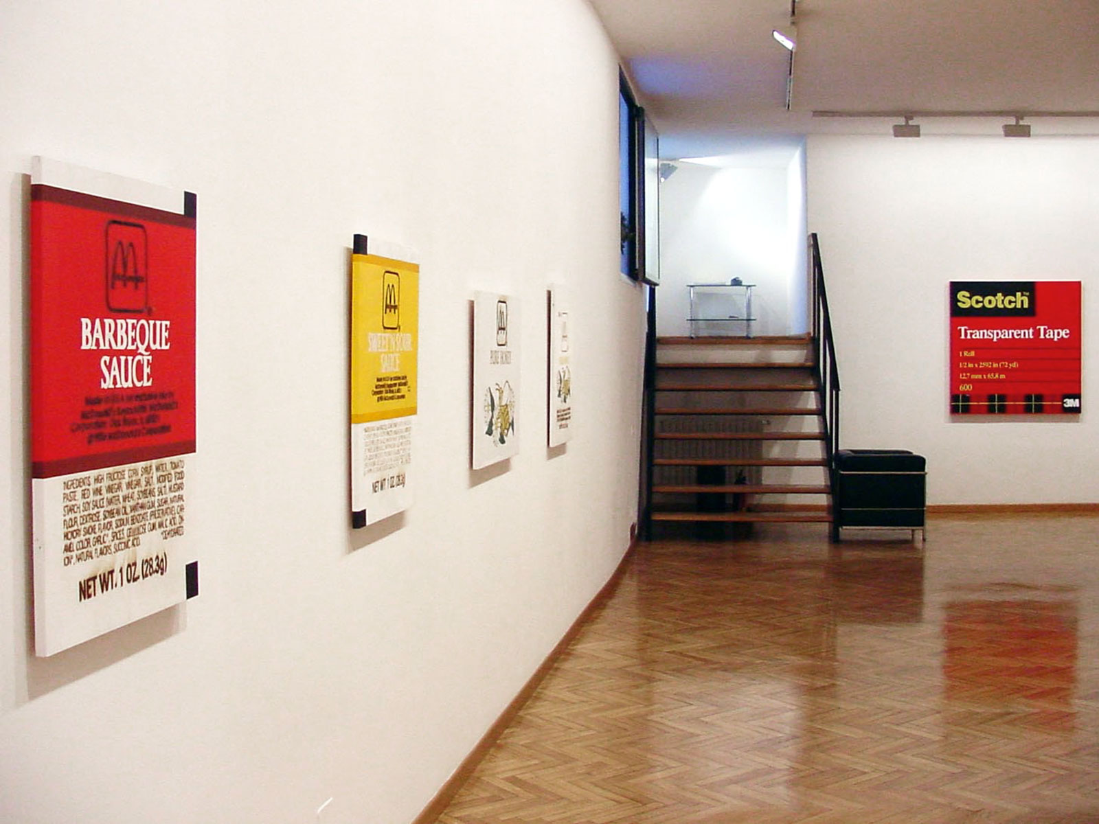 Tom Sachs - Cardi Gallery Milan 2003 - Installation views