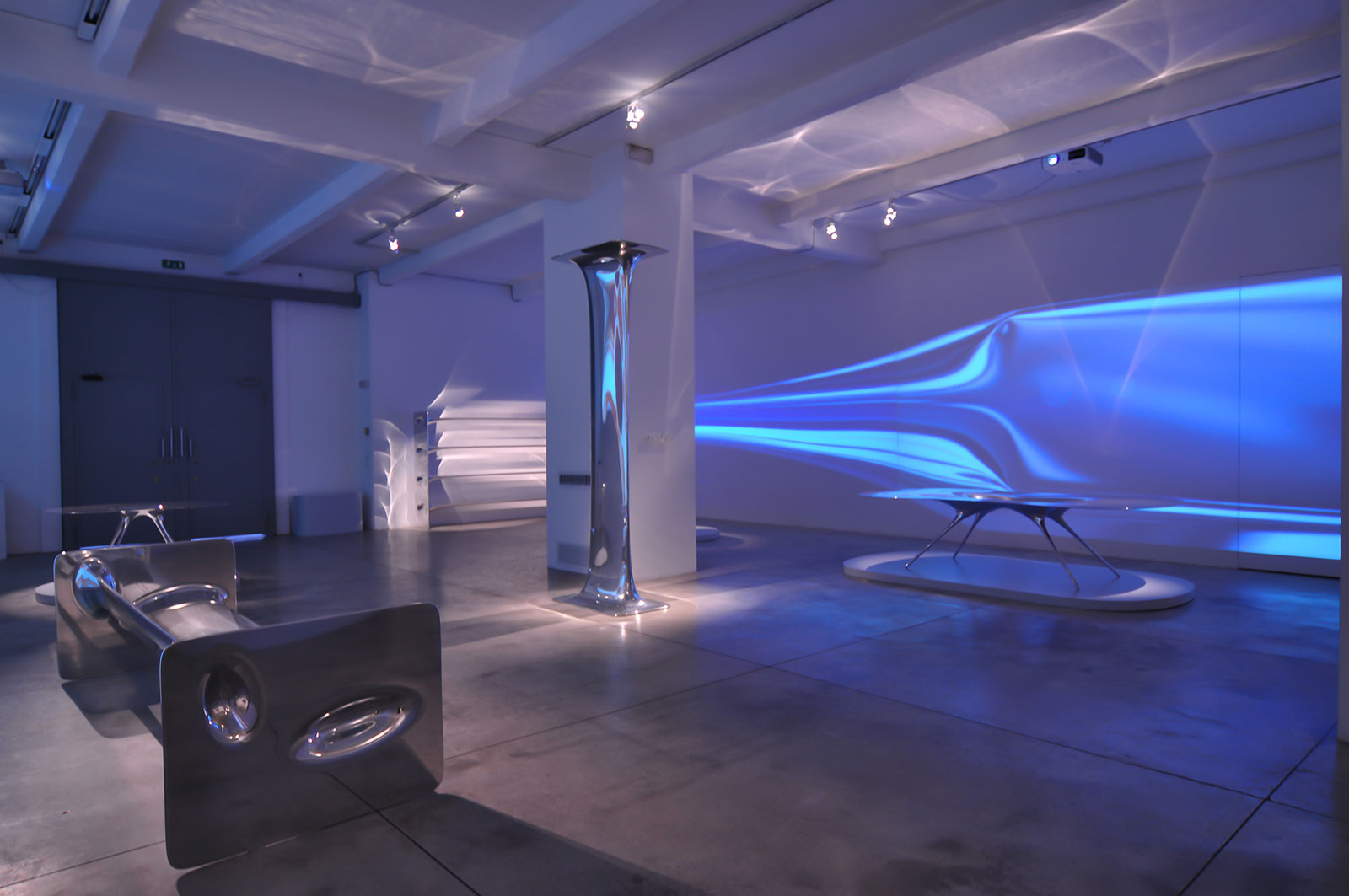 Ross Lovegrove - Cardi Gallery Milan 2011 - Installation views