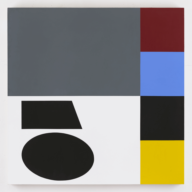 Paul Huxley - A Circle and a Square 3, 1963