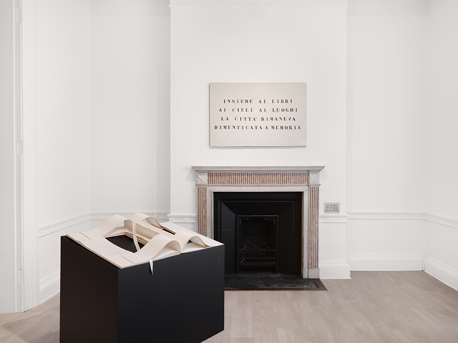 Vincenzo Agnetti - Cardi Gallery London 2023 - Installation views