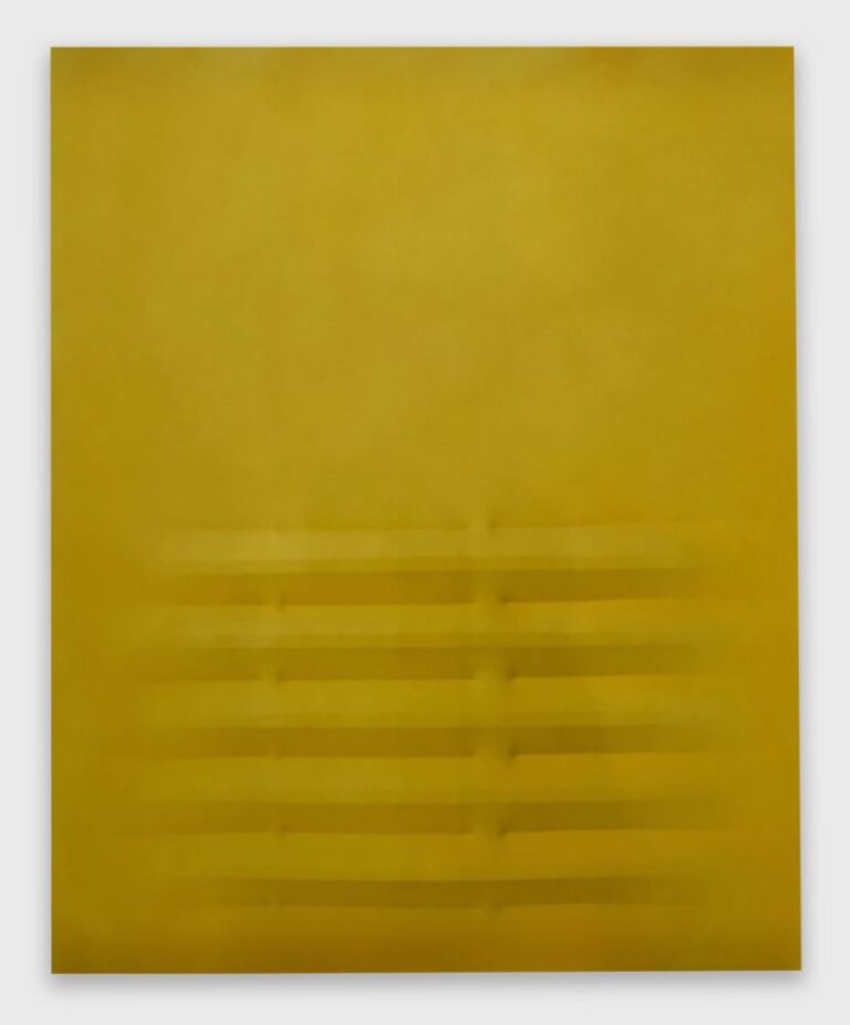 Agostino Bonalumi - Giallo, 2012