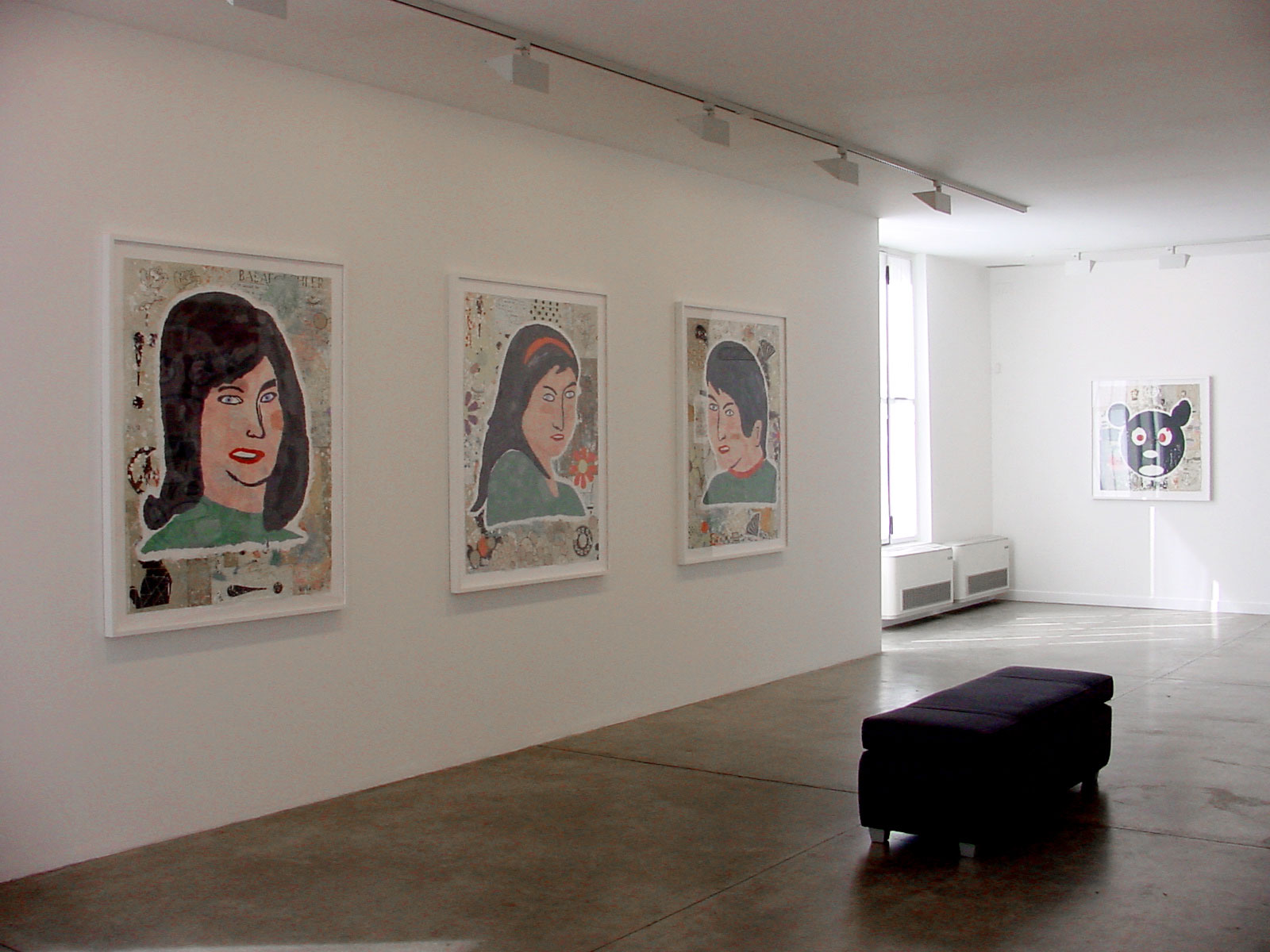 Donald Baechler - Cardi Gallery Milan 2004 - Installation views