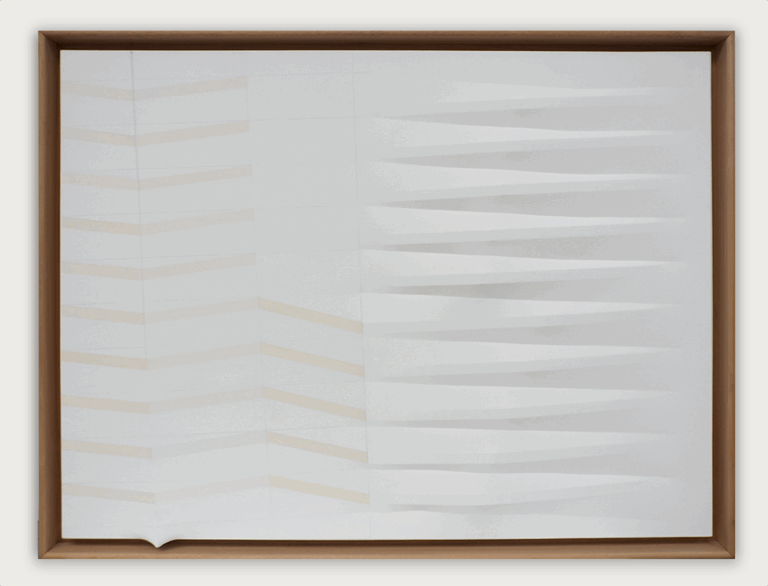 Agostino Bonalumi - Bianco, 1973