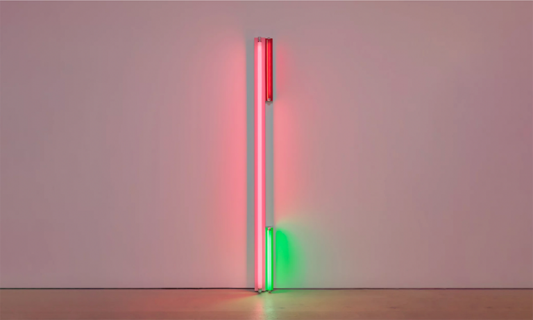 Dan Flavin - untitled (fondly, to “Phip”), 1976