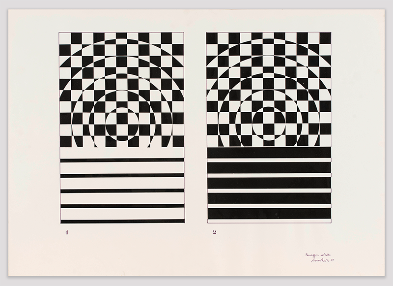 Sergio Lombardo - Paesaggio Astratto, 1965