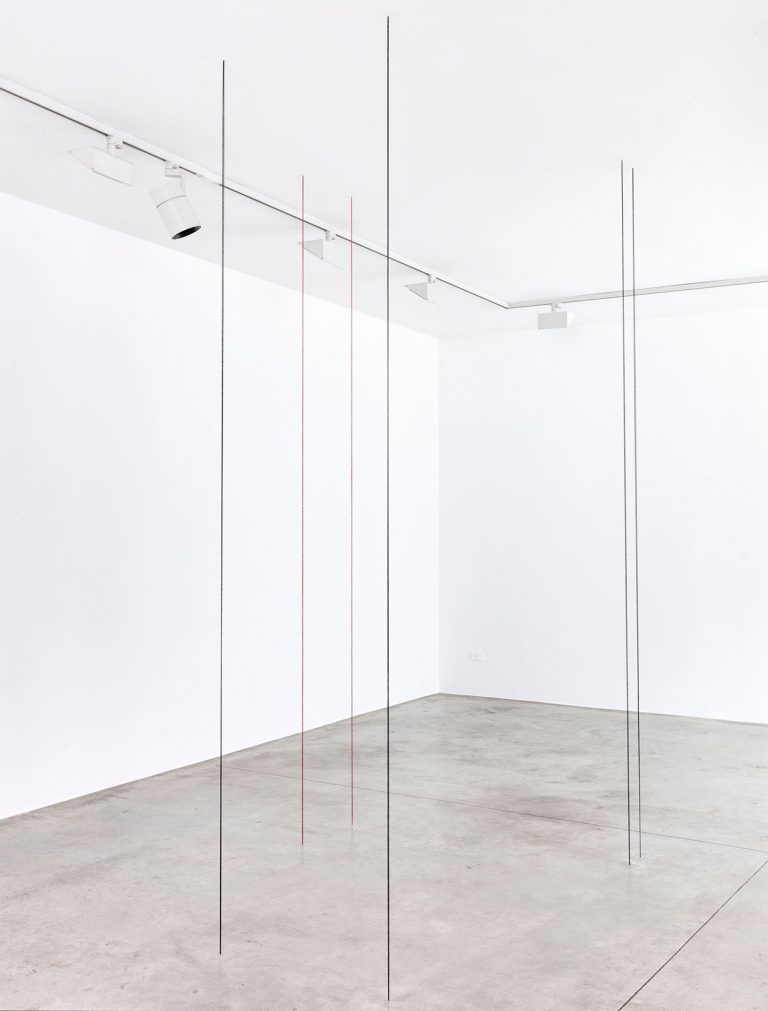 Fred Sandback - Cardi Gallery Milan