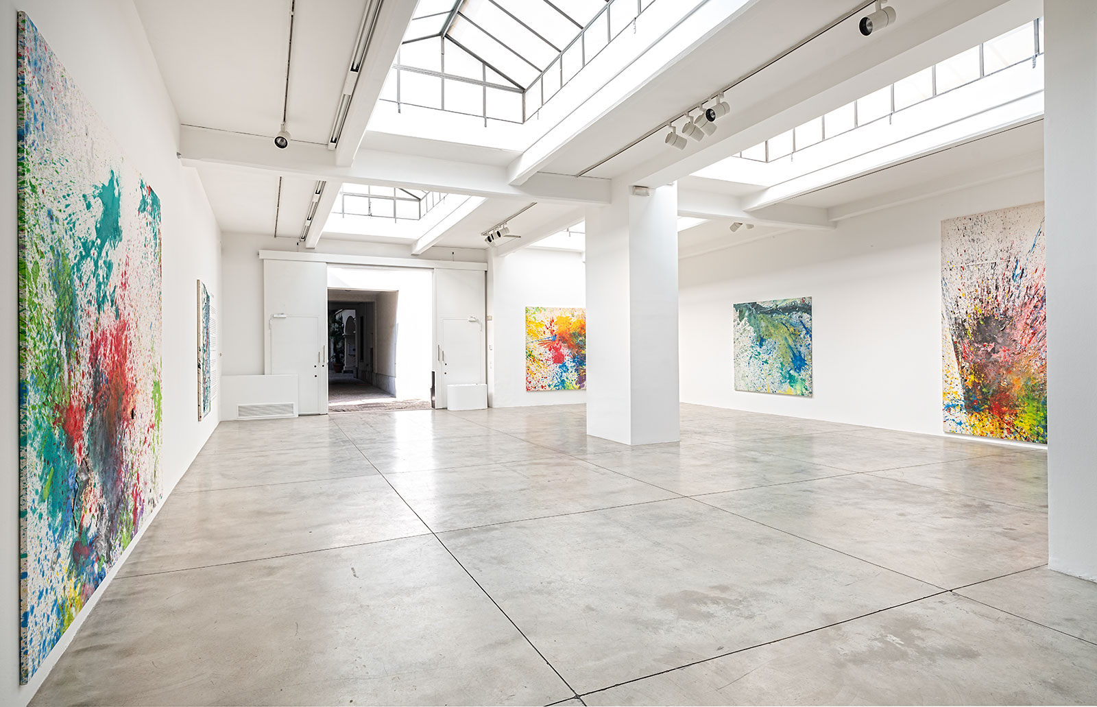 Shozo Shimamoto - Cardi Gallery Milan 2020 - Installation views