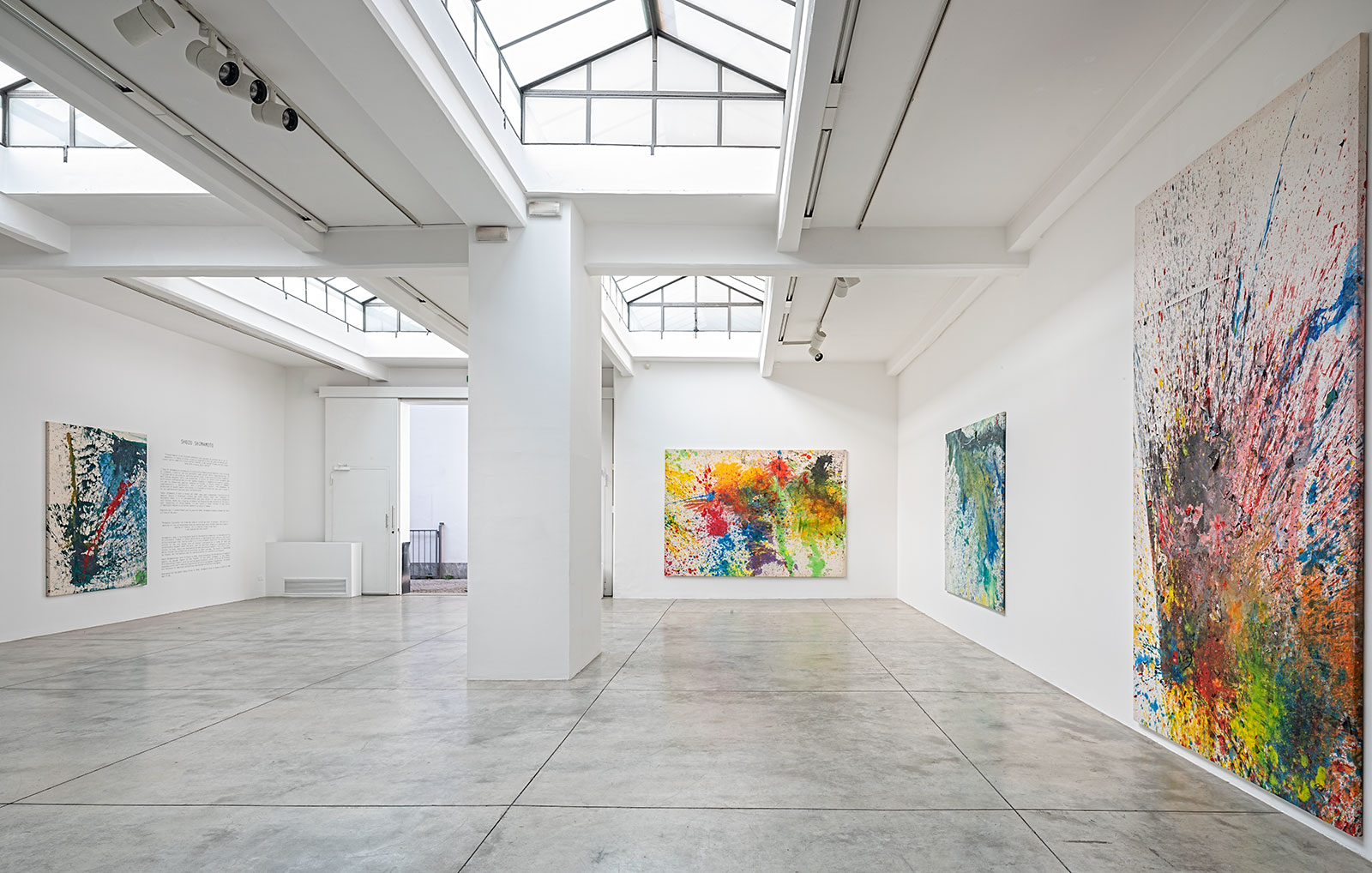 Shozo Shimamoto - Cardi Gallery Milan 2020 - Installation views
