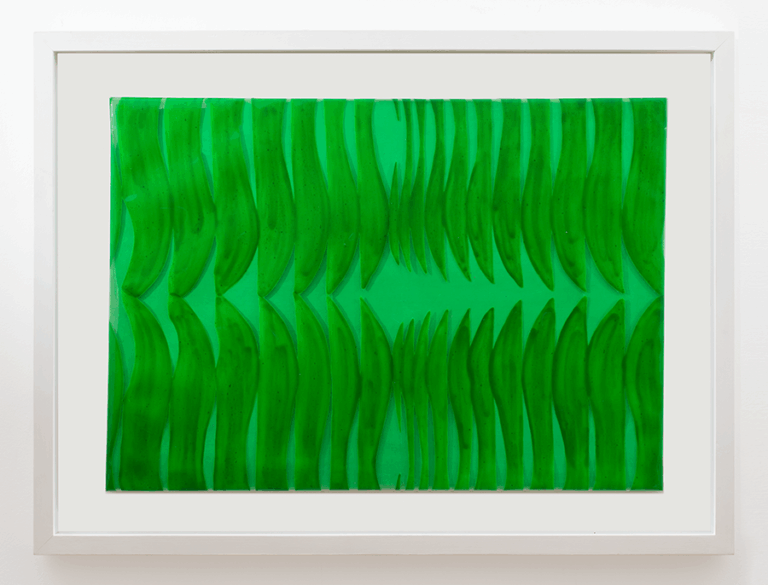 Carla Accardi - Verde verde, 1973