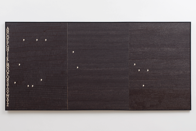 Alighiero Boetti - Smettere in Moto, 1975