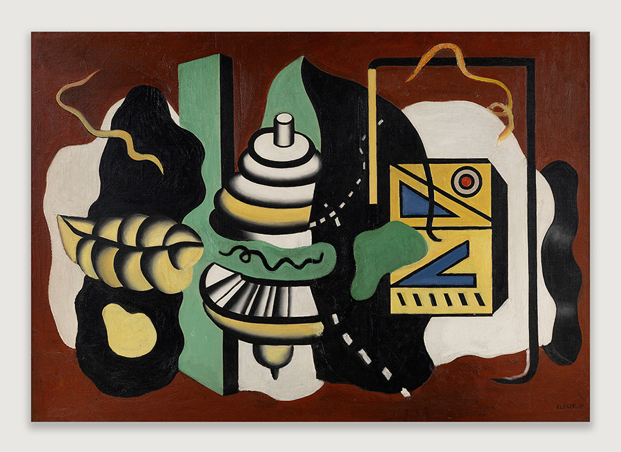 Fernand Léger - La Feuille Jaune (La Toupie), 1930