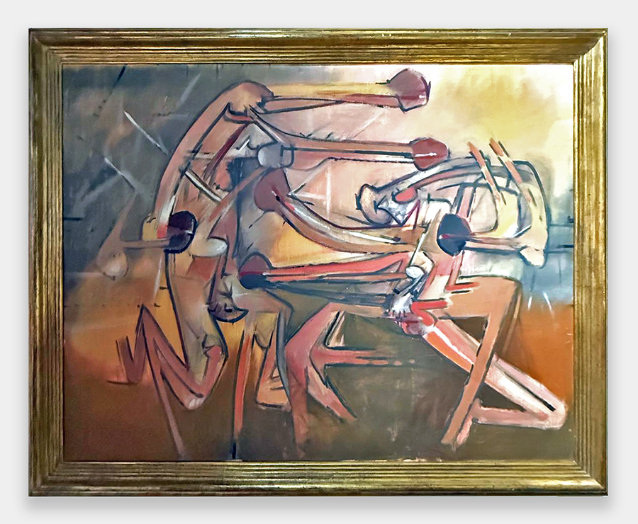 Roberto Matta - Les Boxeurs