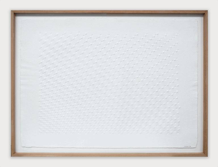 Enrico Castellani - Senza Titolo, 2005