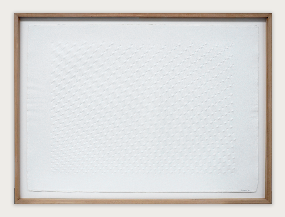 Enrico Castellani - Senza Titolo, 1988