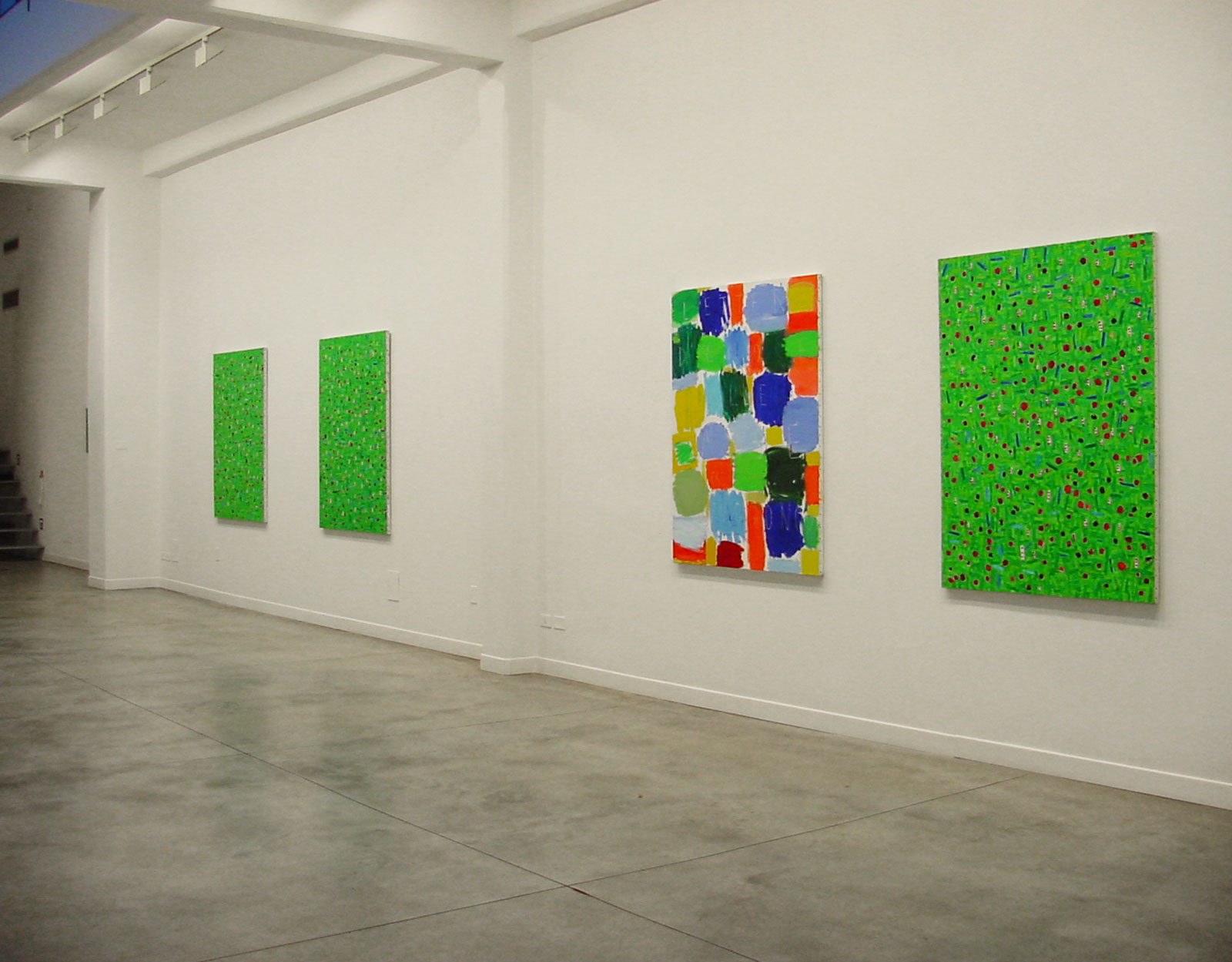 Nicola De Maria - Cardi Gallery Milan 2006 - Installation views