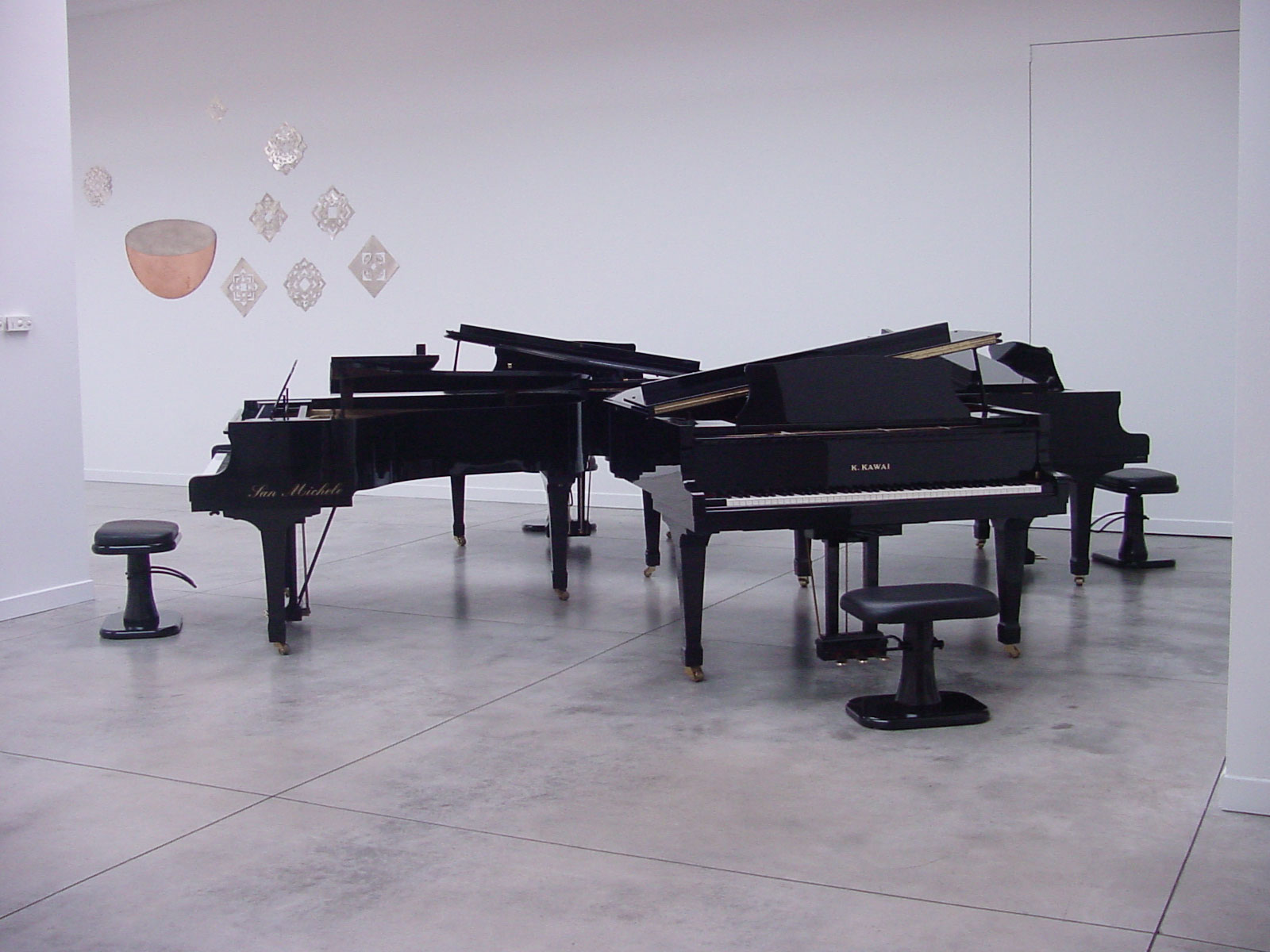 Remo Salvadori - Cardi Gallery Milan 2007 - Installation views