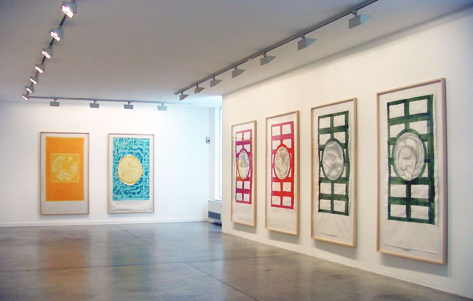 Domenico Bianchi - Cardi Gallery Milan 2007 - Installation views