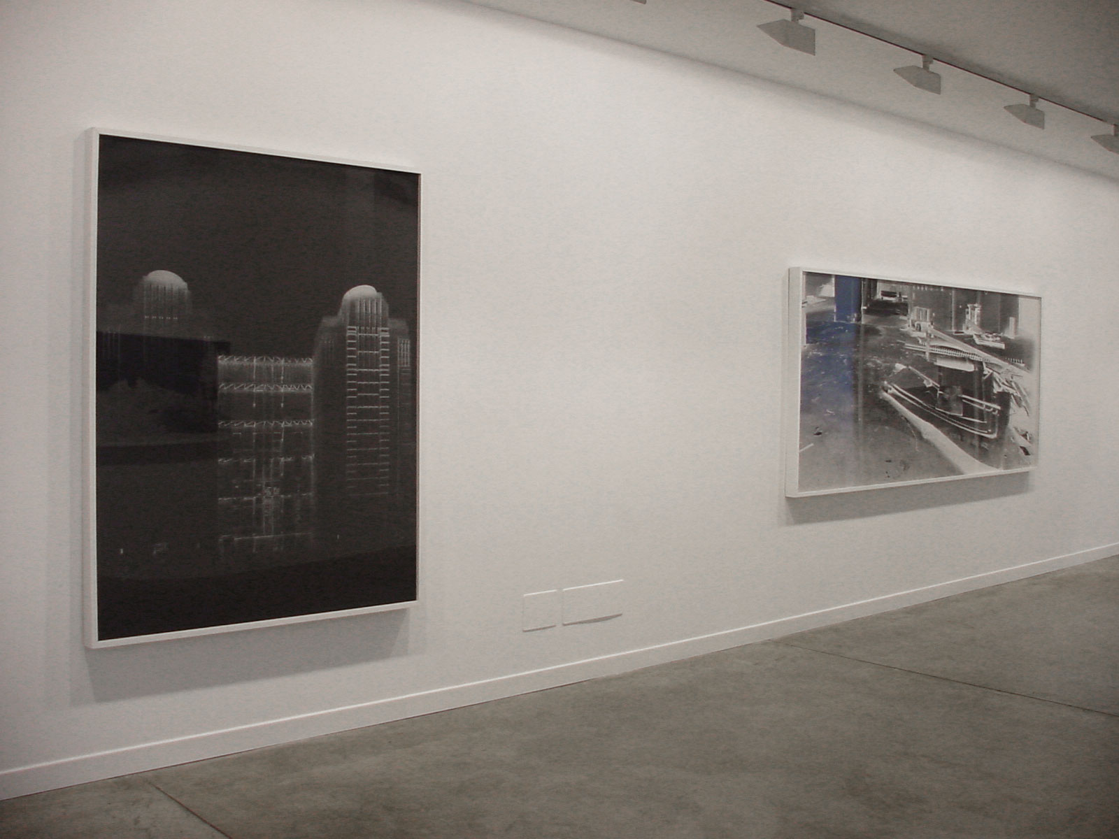 Vera Lutter - Cardi Gallery Milan 2007 - Installation views