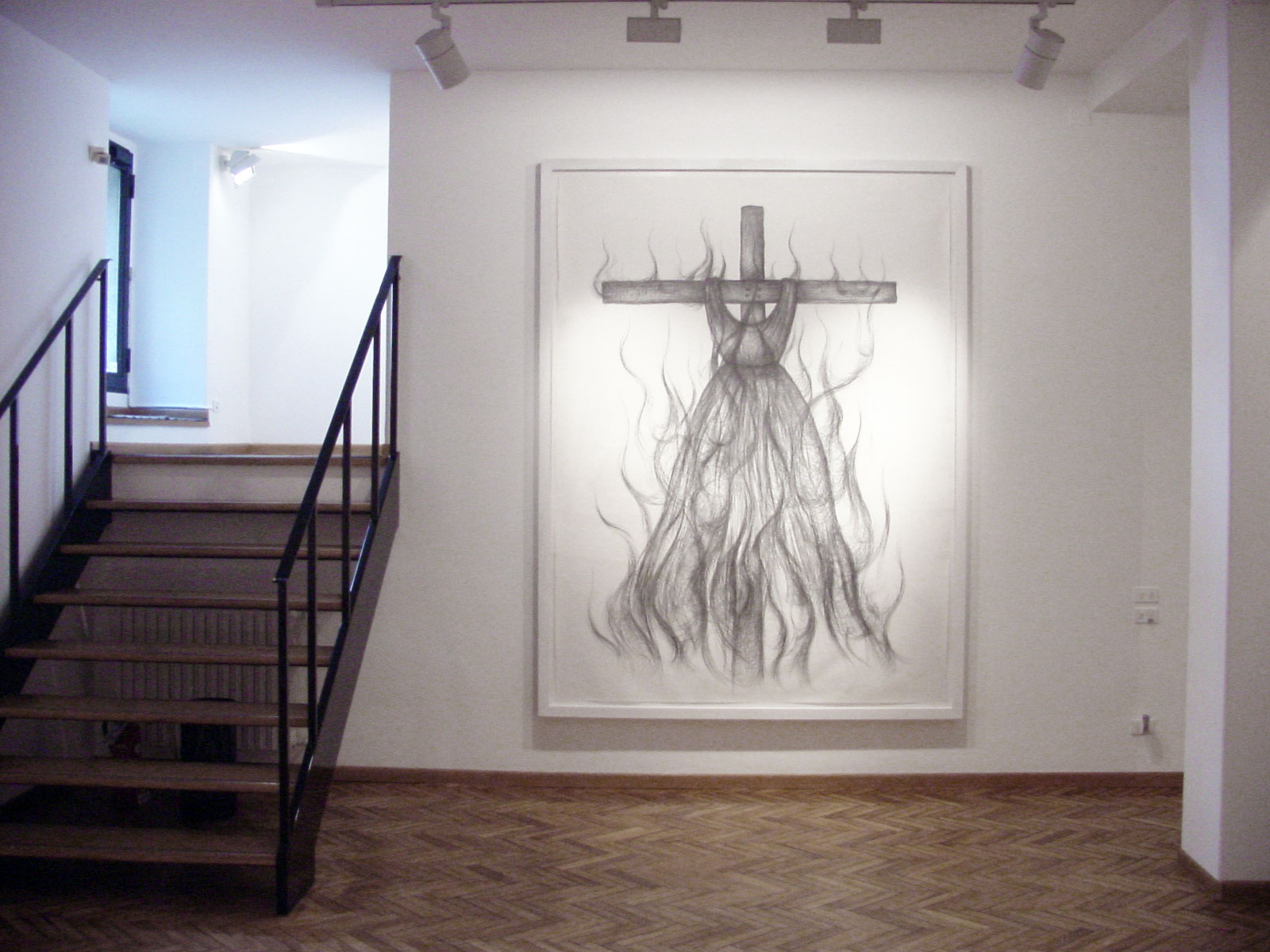 Paolo Canevari - Cardi Gallery Milan 2009 - Installation views