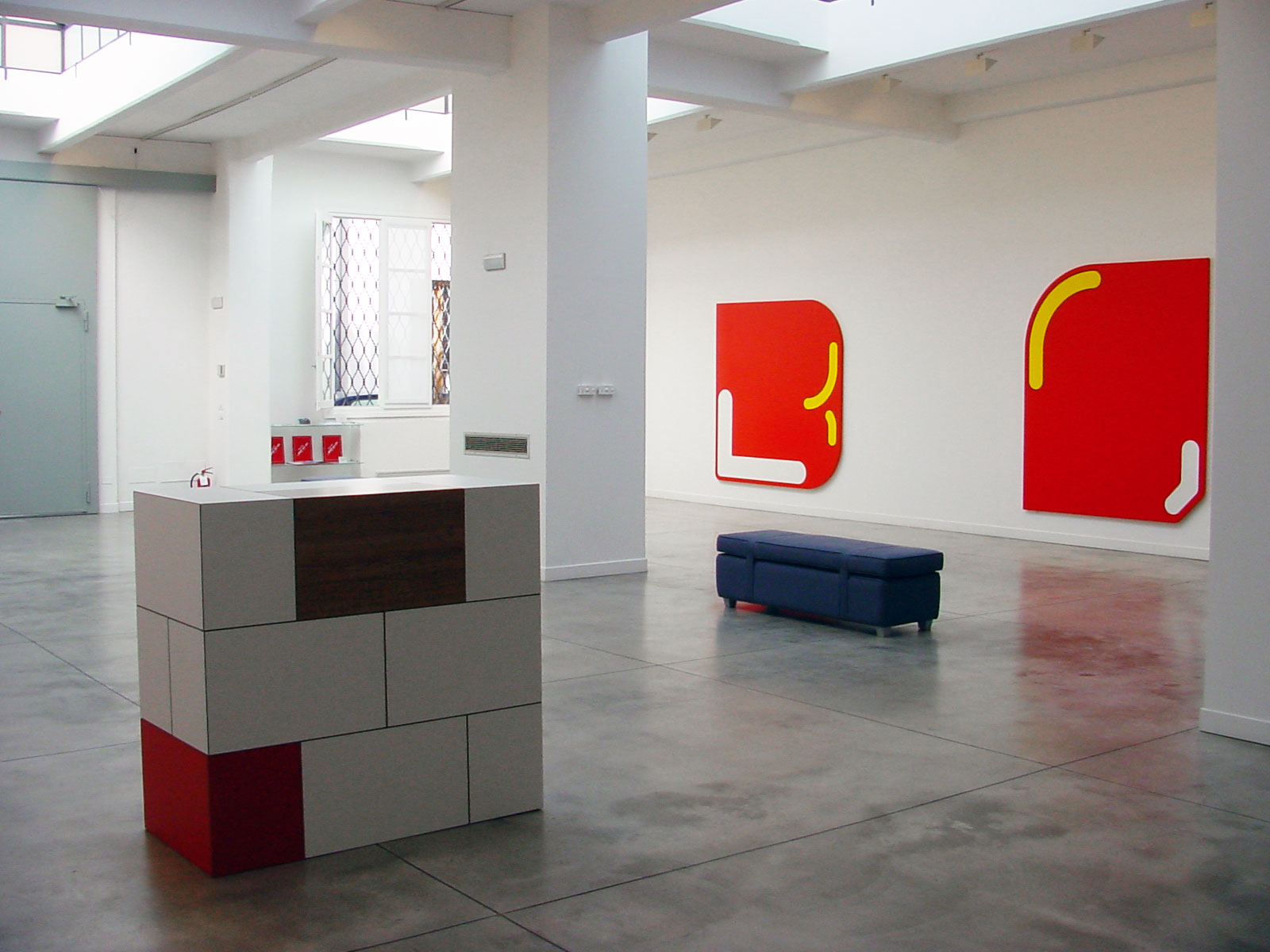 Greg Bogin - Cardi Gallery Milan 2003 - Installation views