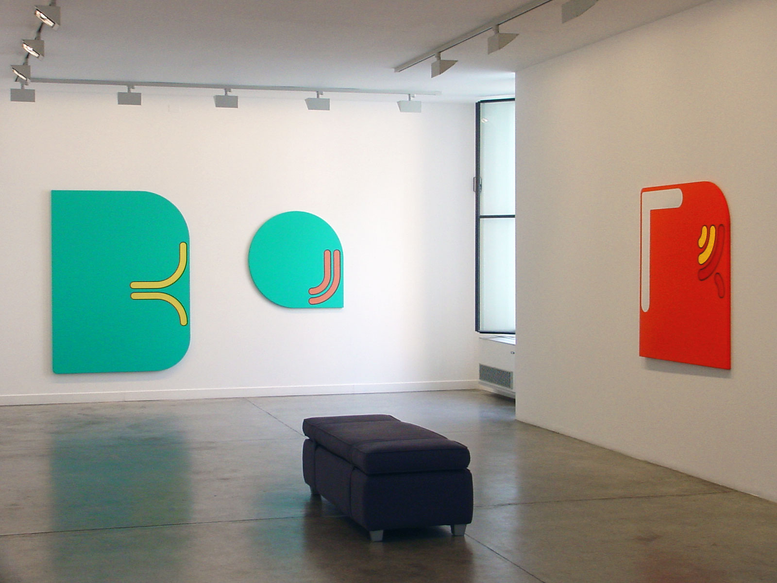 Greg Bogin - Cardi Gallery Milan 2003 - Installation views