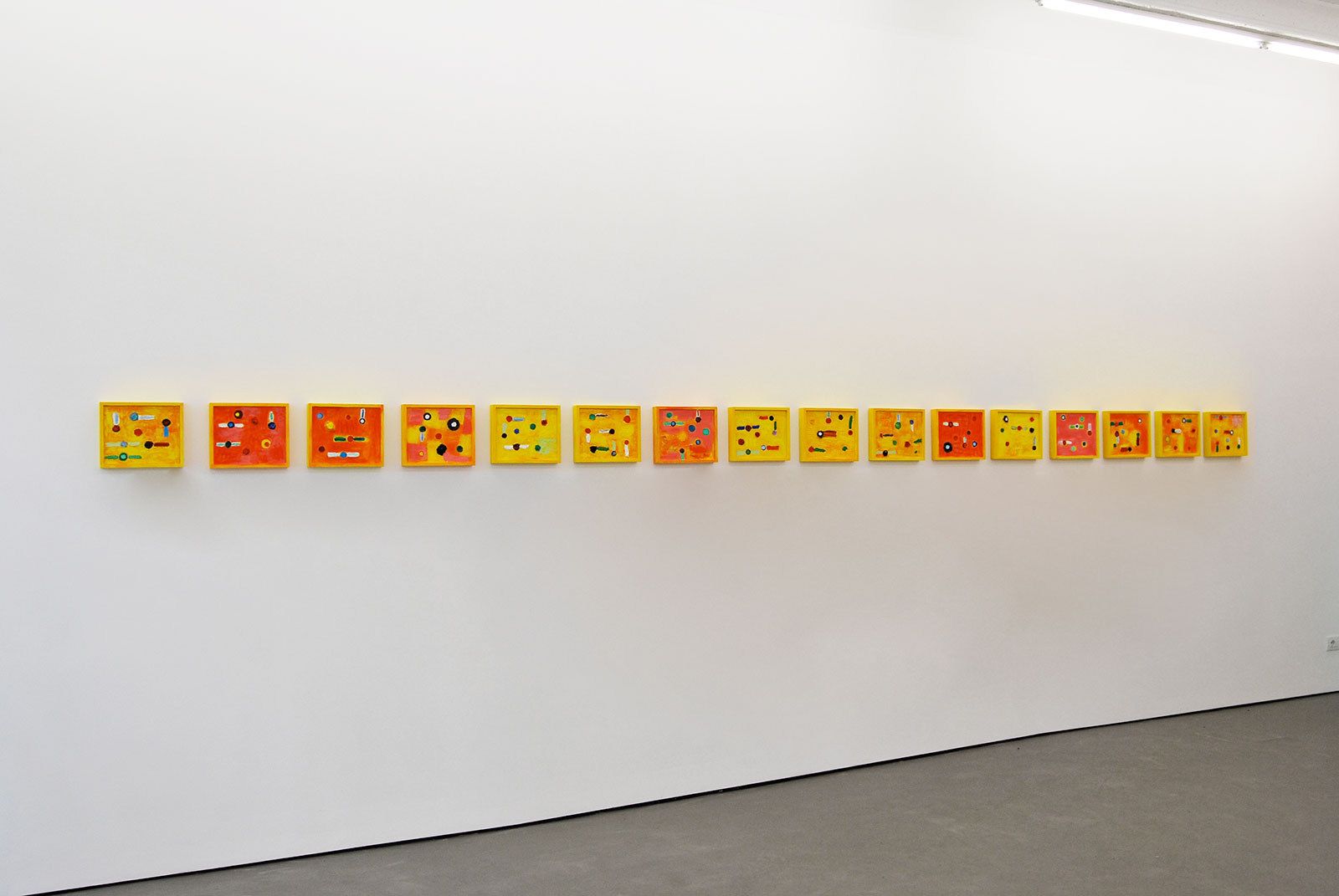 Nicola De Maria - Cardi Gallery Pietrasanta 2009 - Installation views