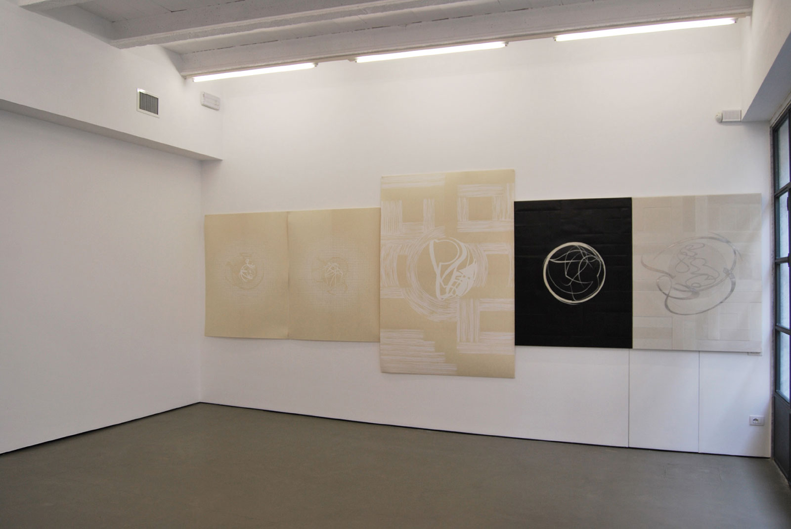 Domenico Bianchi - Cardi Gallery Pietrasanta 2011 - Installation views