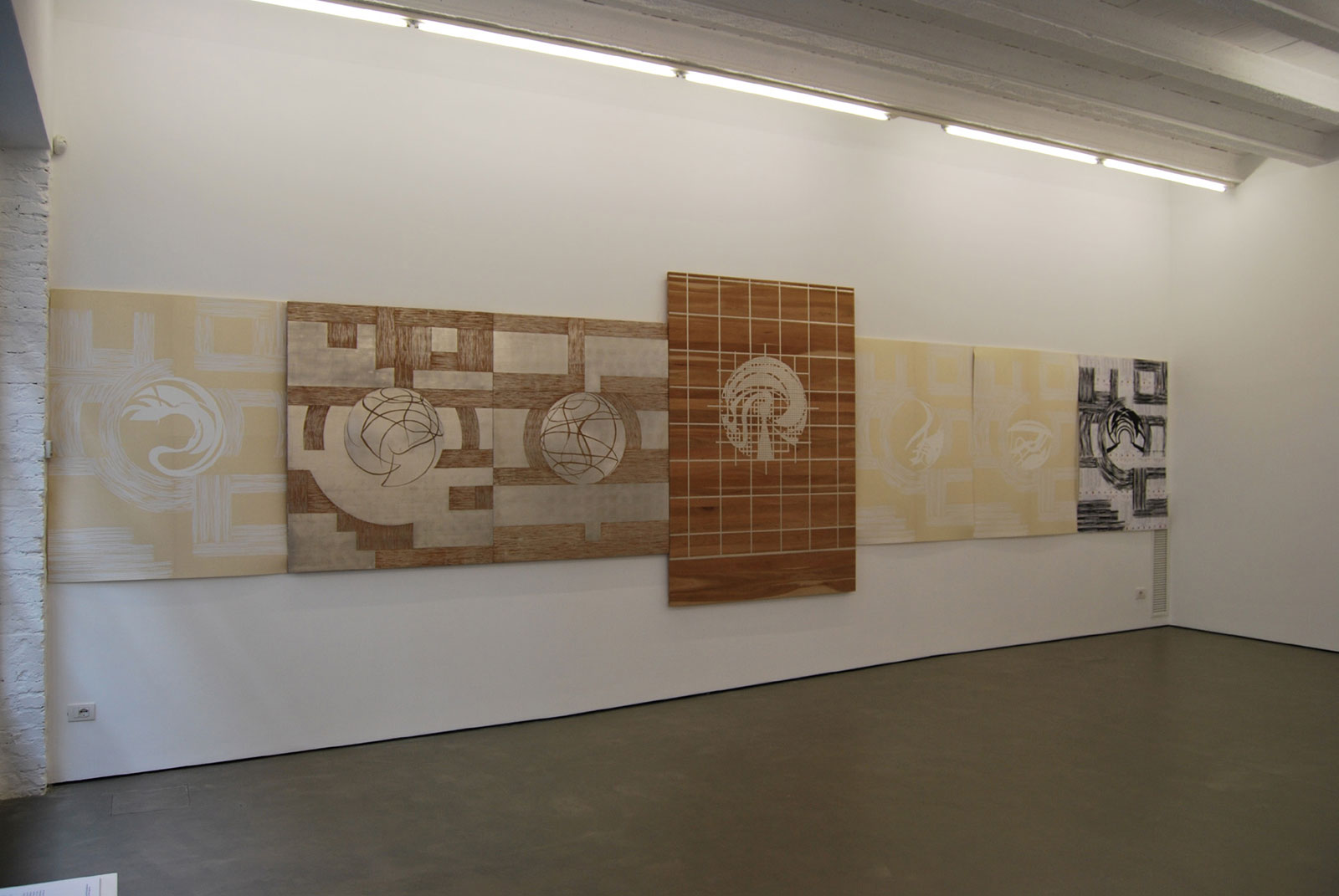 Domenico Bianchi - Cardi Gallery Pietrasanta 2011 - Installation views