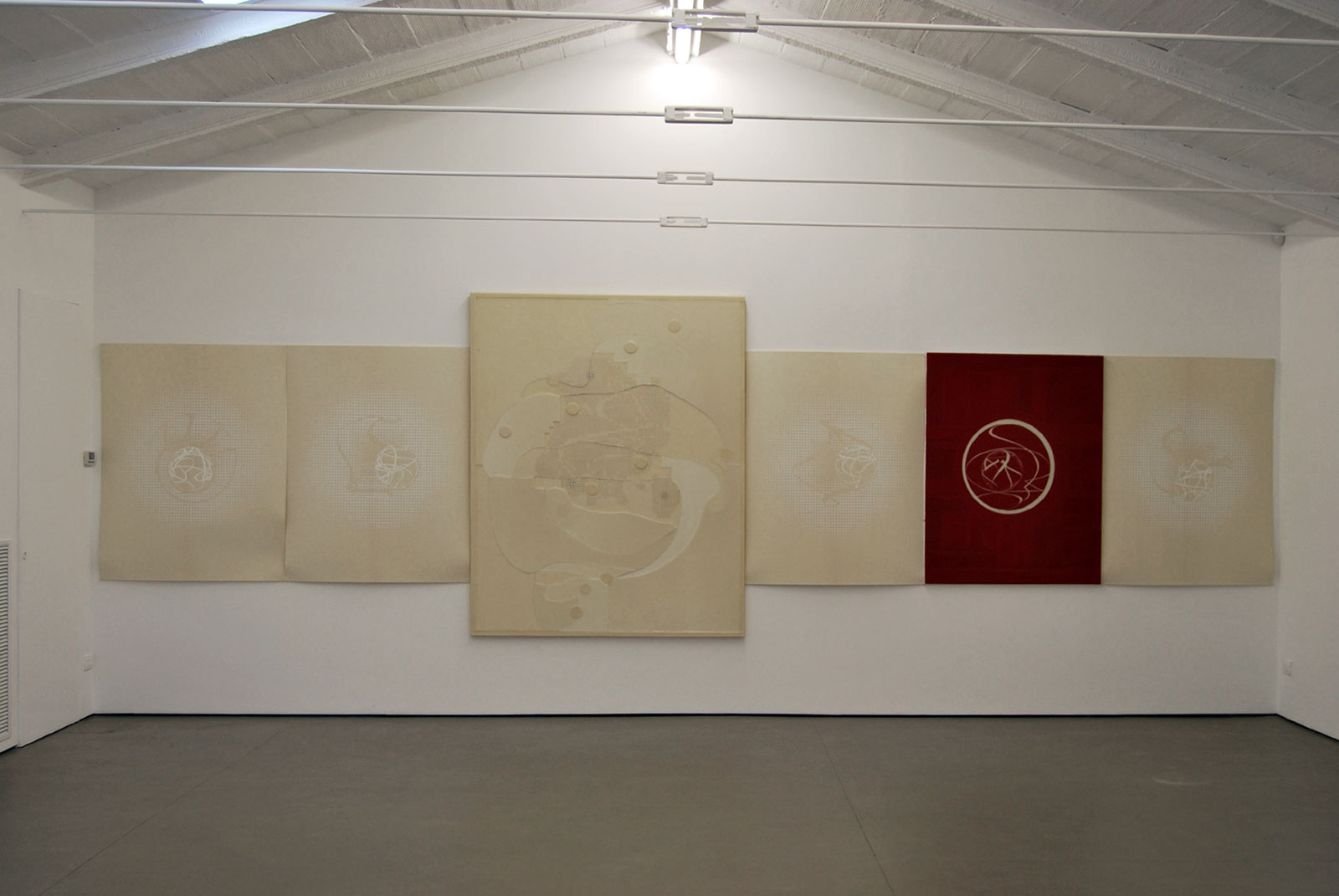 Domenico Bianchi - Cardi Gallery Pietrasanta 2011 - Installation views