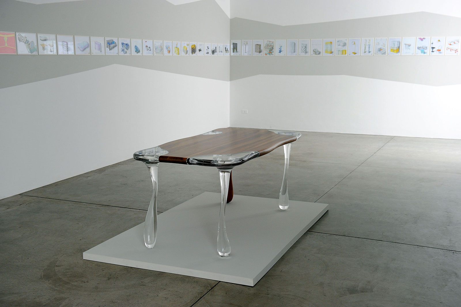 Mattia Bonetti - Cardi Gallery Milan 2010 - Installation views