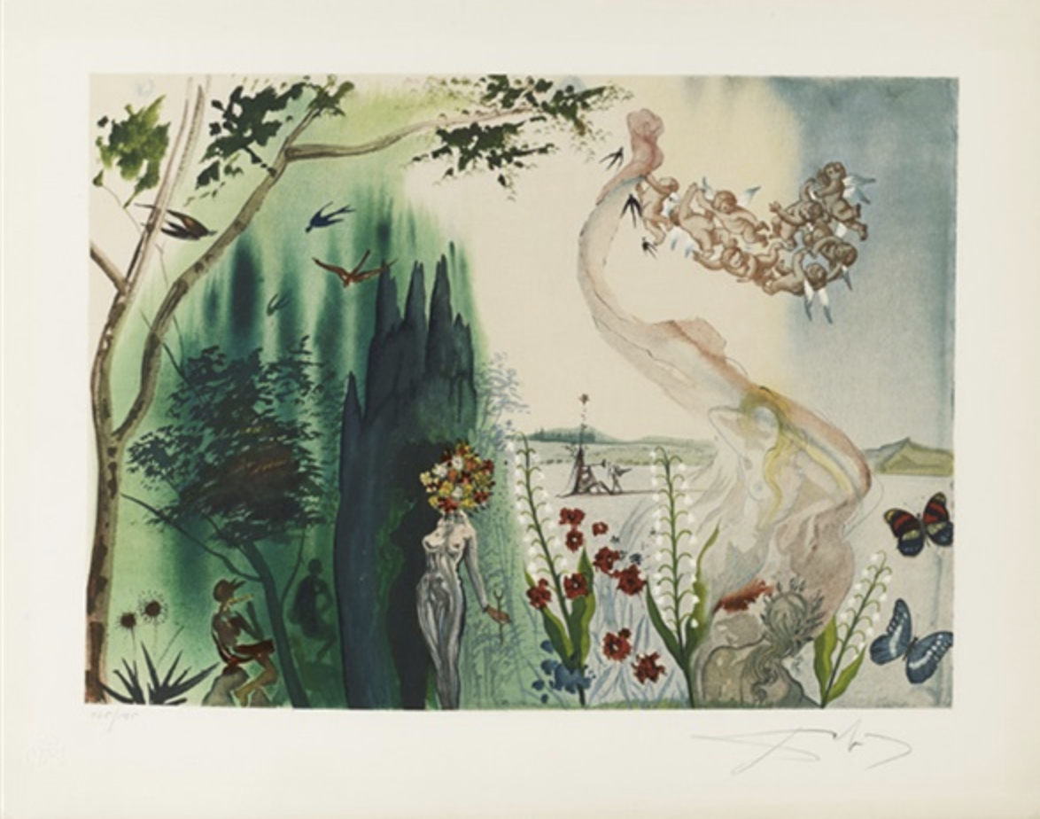 Salvador Dalì - Cardi Gallery Milan - 1973