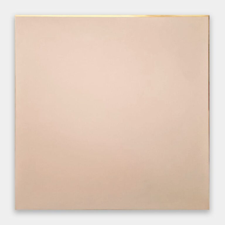 Ettore Spalletti - Impasto di colore rosa su tavola, 2007