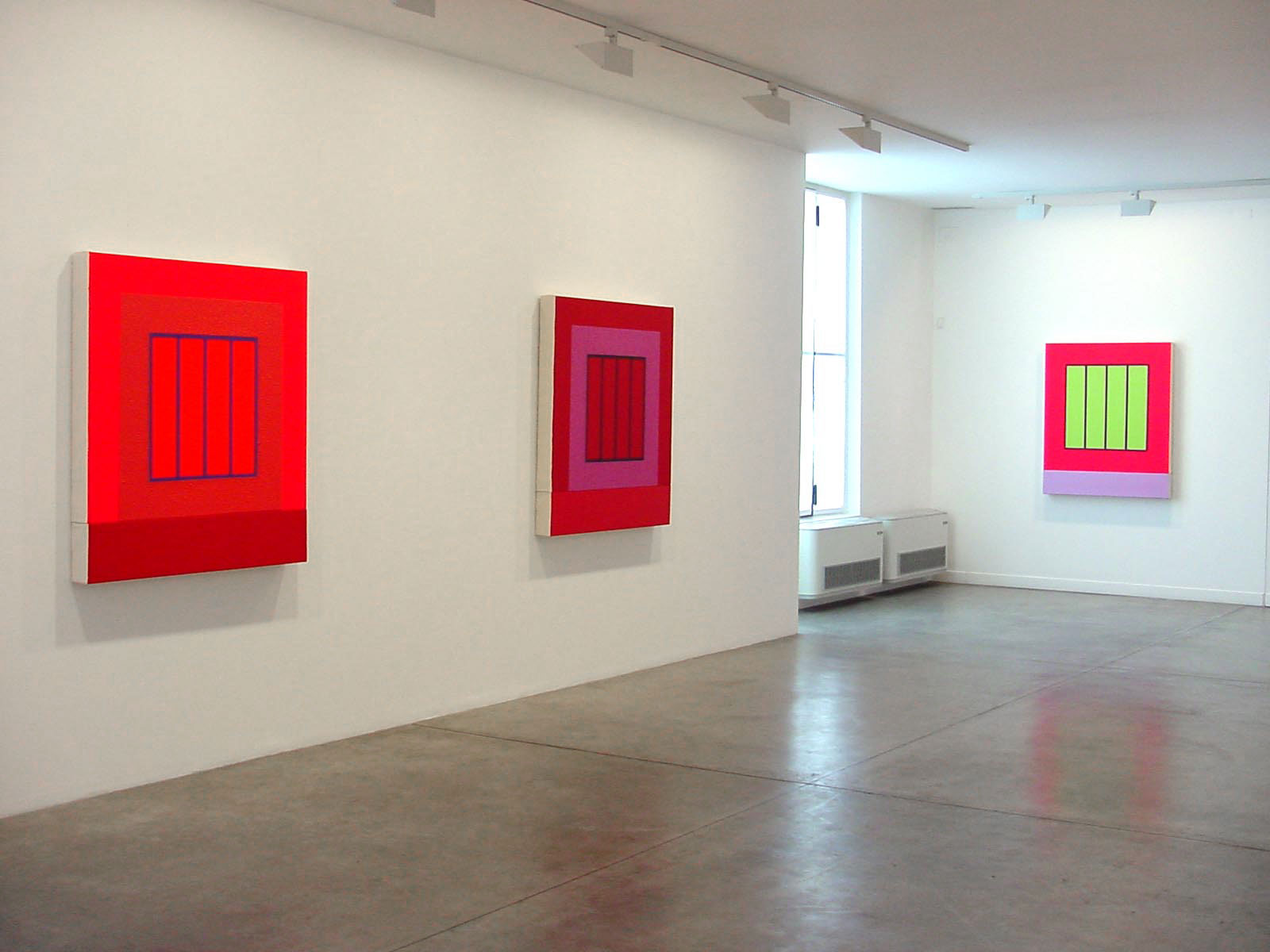 Peter Halley - Cardi Gallery Milan 2003 - Installation views