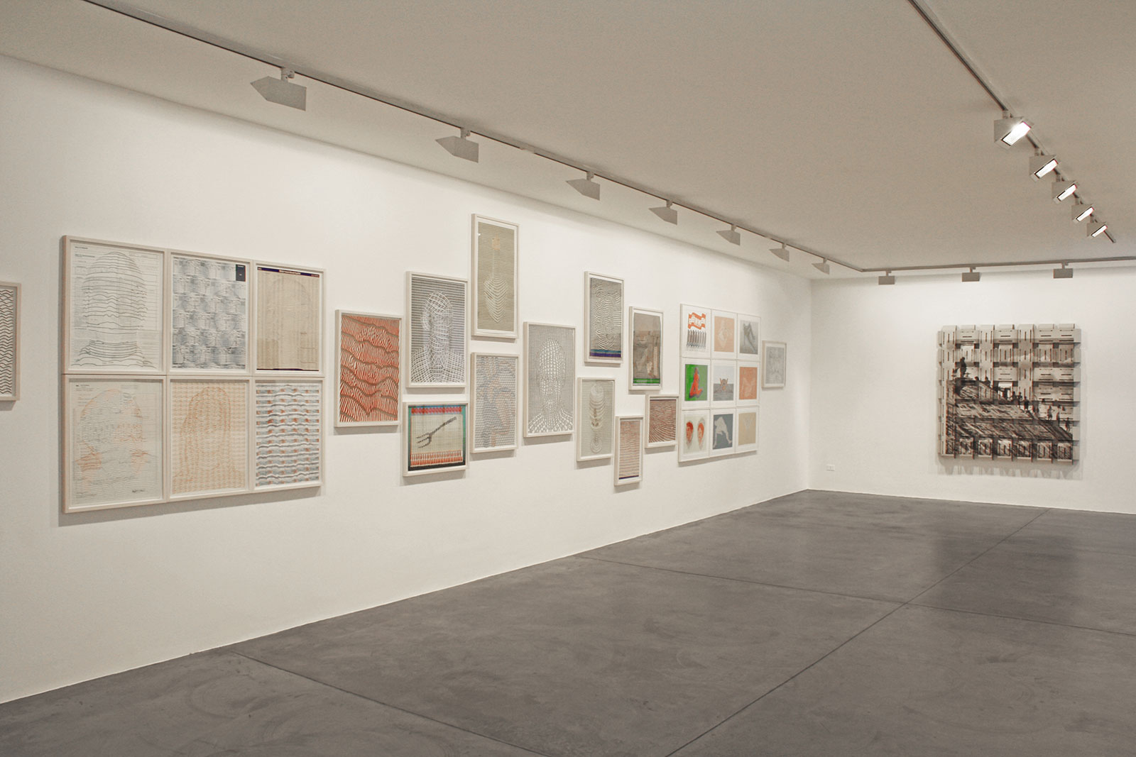 Thomas Bayrle - Cardi Gallery Milan 2009 - Installation views