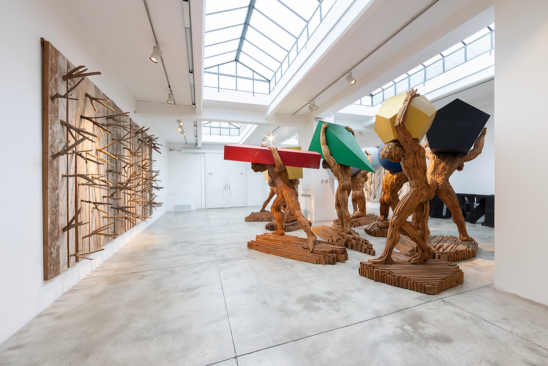 Mario Ceroli - Cardi Gallery Milan 2024 - Installation views