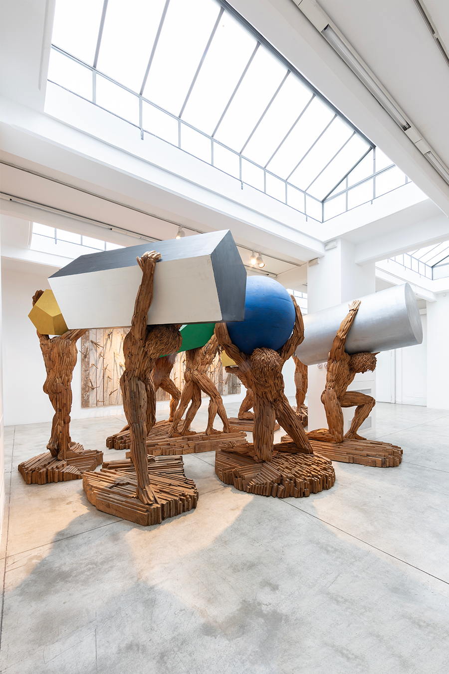 Mario Ceroli - Cardi Gallery Milan 2024 - Installation views