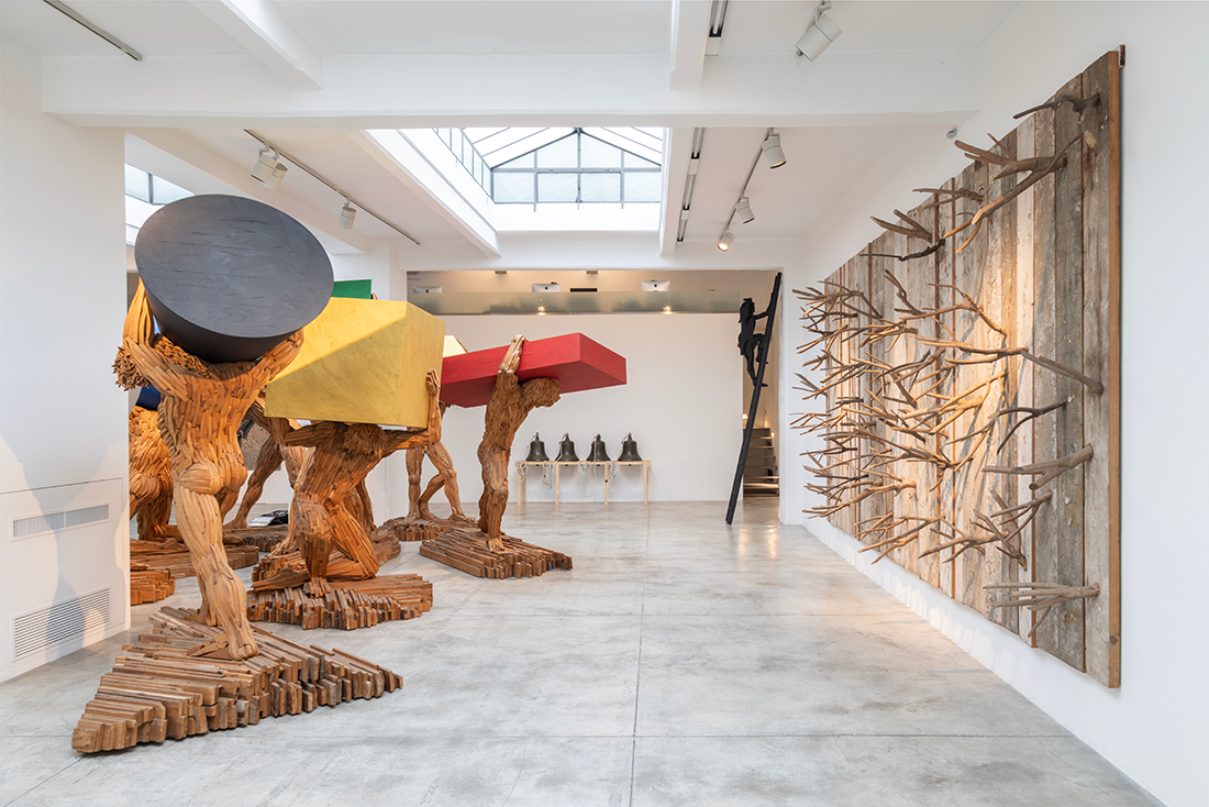 Mario Ceroli - Cardi Gallery Milan 2024 - Installation views