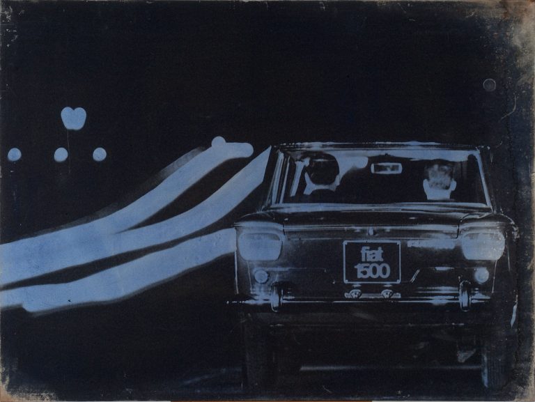 Mimmo Rotella - Il traffico